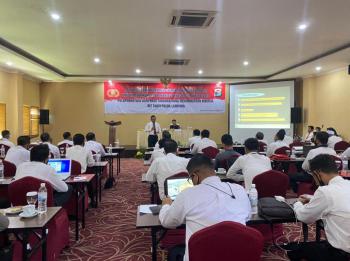Dit Tahti Polda Lampung Lounching Aplikasi �SITAHTI� Program Unggulan Polri